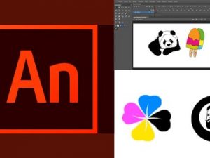 Animación de logos Adobe Animate